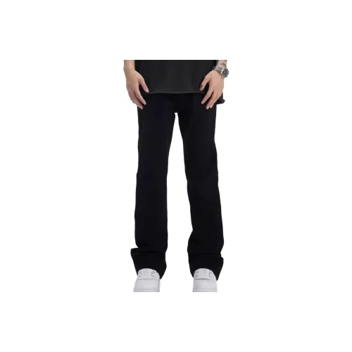 PAINT STAIN Черный Унисекс Джинсы