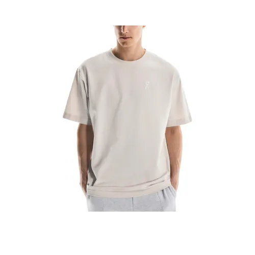 On Club T Graphic Tennis T Shirt Men's Silver