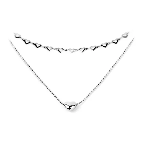 WHY PLAY Ожерелье из титановой стали Унисекс