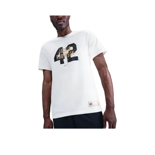 Nike SS25 T-Shirt Мужская Белая Верх