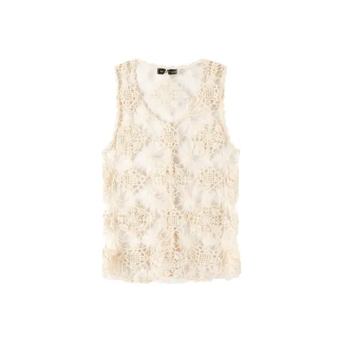 SWAYING KNIT Абрикос Женские Трикотаж