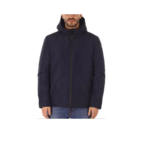 SUNS Пуховая куртка Мужская Темно-синяя