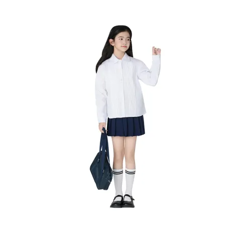 I.KARNOW Белая школьная рубашка для детей