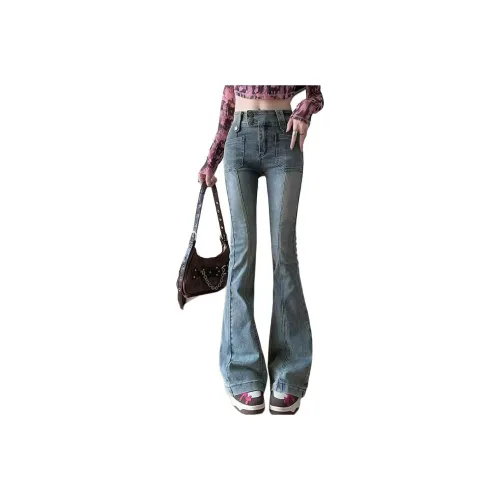 BEAR UNION Женские джинсы синие