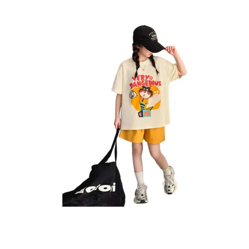 Lanza Повседневная спортивная одежда 2 предмета комплект желтый для детей 3-7 лет