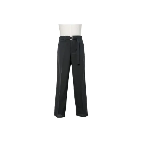 Sacai Черные Унисекс Костюмные Брюки