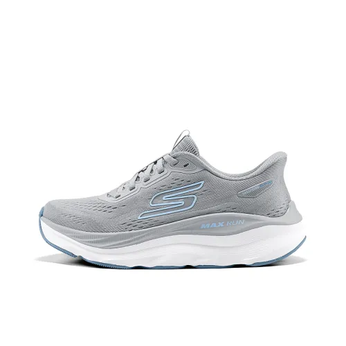 Skechers WOMEN'S GO Series Дышащие Низкие Беговые Кроссовки Женские Серые