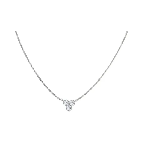 ICE ROCK Титановая сталь Ожерелья Женское Серебро