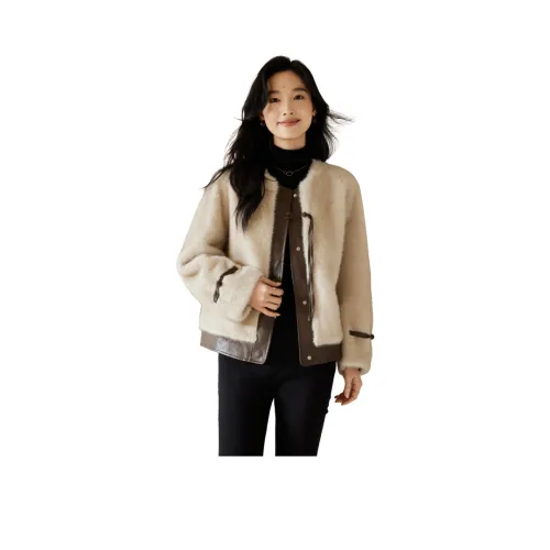 VICTORIA VERA Мех Женский Хаки