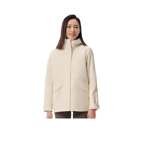 TOREAD Водонепроницаемый и Ветрозащитный для сохранения тепла Ветровка Женская Бежевая