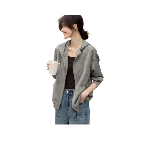 XWI Свитшот Женский Светло-Серый