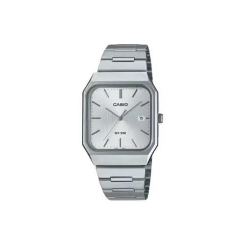 CASIO г Shock Collection Кварцевый механизм Нержавеющая сталь Ремешок Часы Унисекс Серебристый циферблат