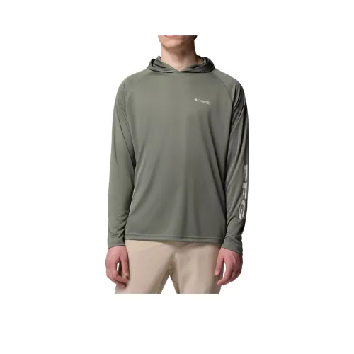 Columbia PFG Terminal Tackle Толстовка Мужская Зеленая