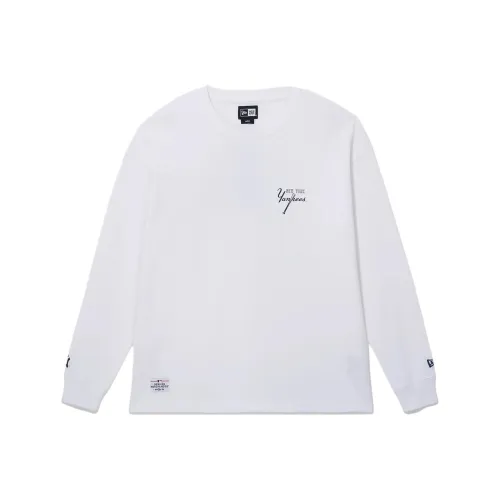 New Era Белая Унисекс Футболка