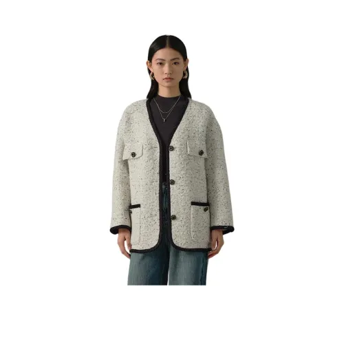 AYILIAN Куртки Пальто Женские Ванильный Бежевый