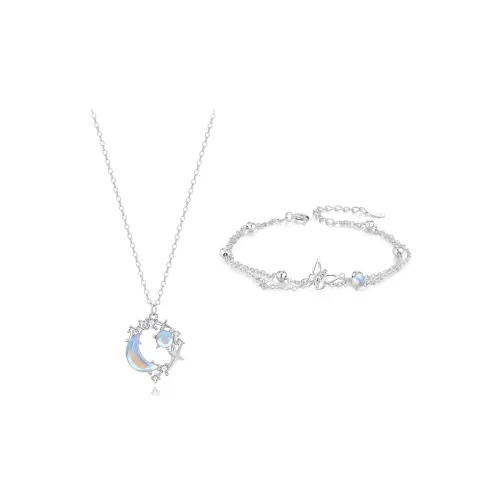 MUYAN Цветное Ожерелье из Нефрита для Женщин