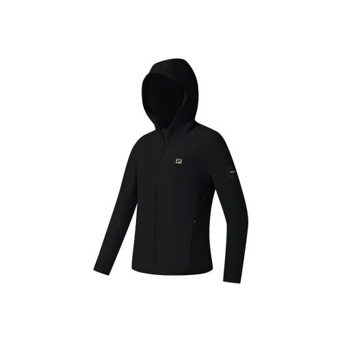 FILA Фитнес Темно-черные Женские Куртки