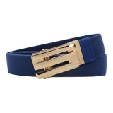 Золотистая пряжка - Королевский синий