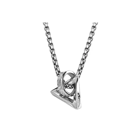 ZWU Высокое качество Серебряное ожерелье Изящное ожерелье Мужское