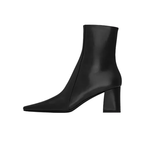 SAINT LAURENT Rainer Ботильоны 7,5 см Женские Черные