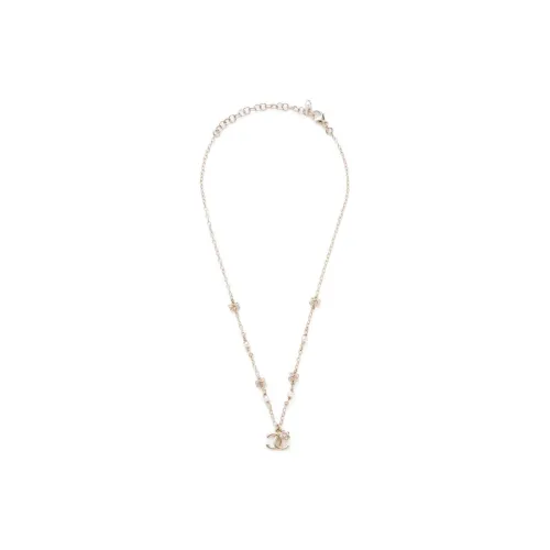 CHANEL CC Жемчужные ожерелья Женские Золото