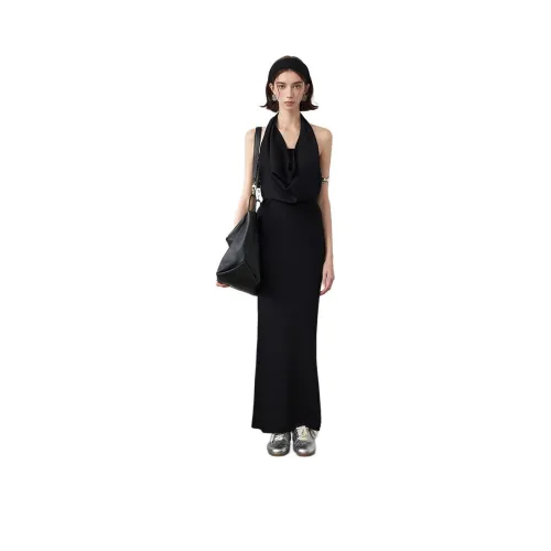 JORYAweekend Без рукавов Платье Женское Черное