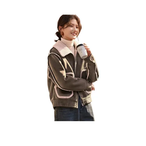 XWI Куртки и Пальто Женские Темно-Серый