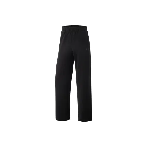 LINING Fitness Series Женские спортивные брюки черного цвета