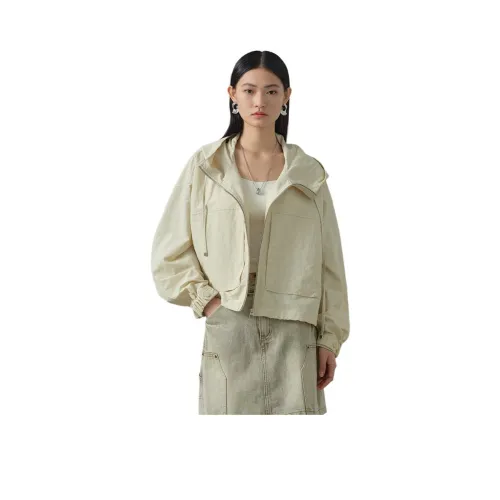 AYILIAN Куртки Пальто Женские Лавровый зеленый