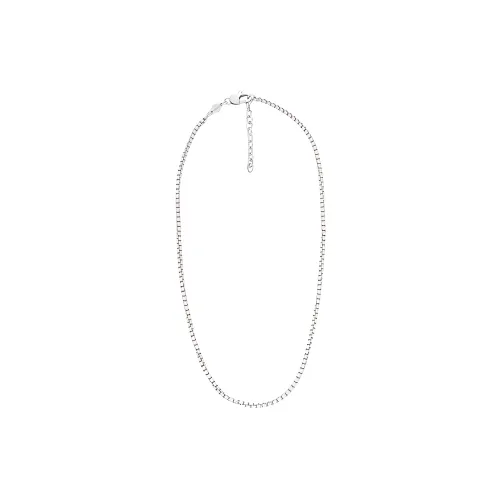 FOSSIL Нержавеющая сталь Ожерелье Женское Серебро