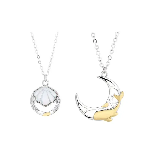 CHIC Zone Ожерелья Унисекс Серебряный