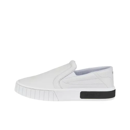 PUMA Cali Star Abrasion Resistant Низкие Кроссовки для скейтбординга Женские Белые
