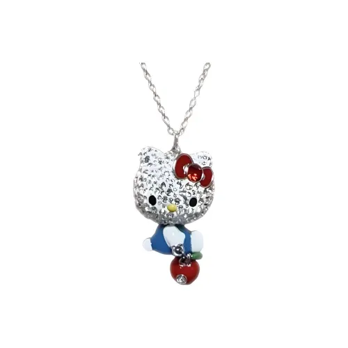 Колье Crystal Swarovski Унисекс Silver
