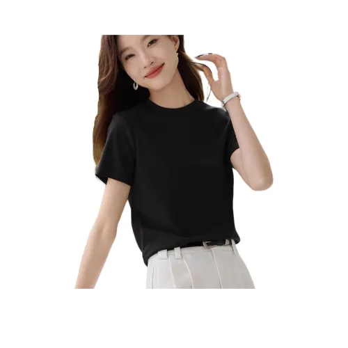 Mo Han Yi Mei T Рубашка Женская Черная