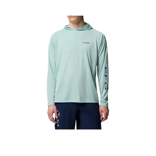 Columbia PFG Terminal Tackle Толстовка Мужская Светло-Зеленая