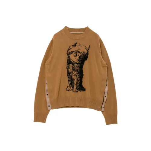Sacai Бежевый Унисекс Свитеры