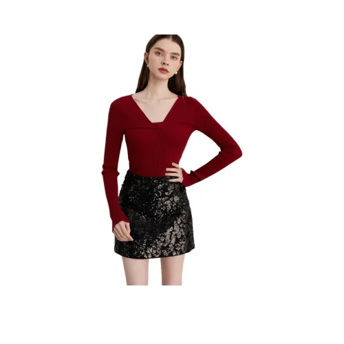 DPLAY Трикотаж Женский Анкора Красный