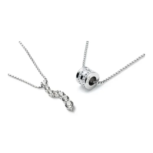 DAP Титановая сталь Ожерелье Серебряное Унисекс