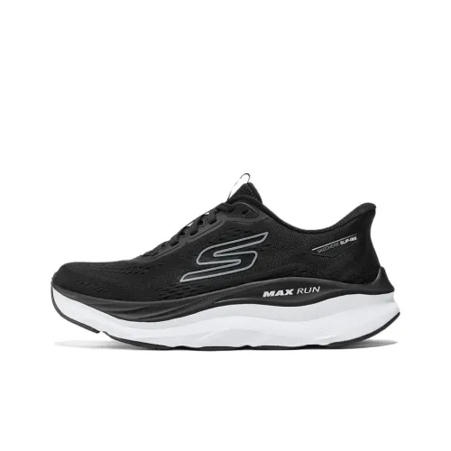 Skechers WOMEN'S GO Series Дышащие Низкие Беговые Кроссовки Женские Черные
