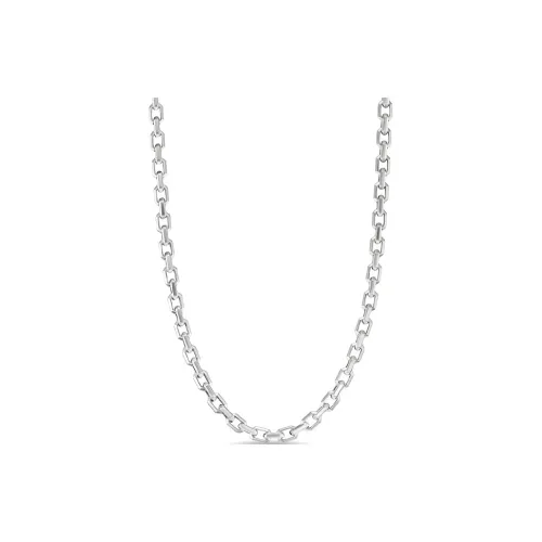 David Yurman Серебряные ожерелья мужские цвет