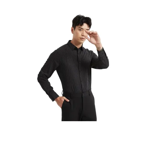 Ancient Shark Черный 02031089 Мужская Рубашка