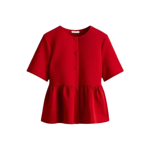 H&M Красные Женские Футболки