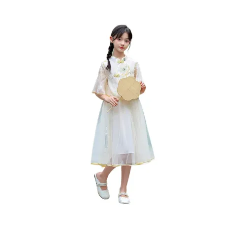 Because No Детское платье Абрикос Подростки