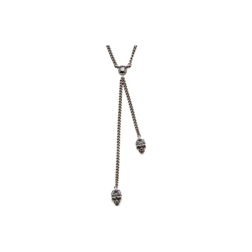 Alexander McQueen Brass Necklaces Серебряные Женские