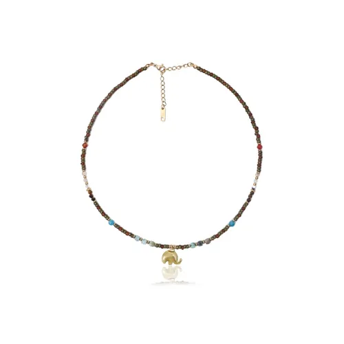 MUYANG Титановые стальные ожерелья женские