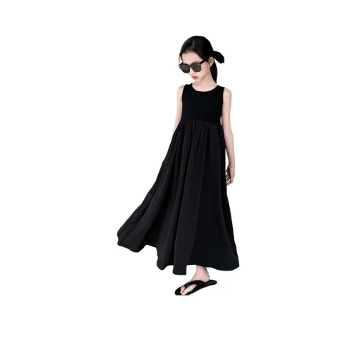 AIXINA Черные Платья для девочек