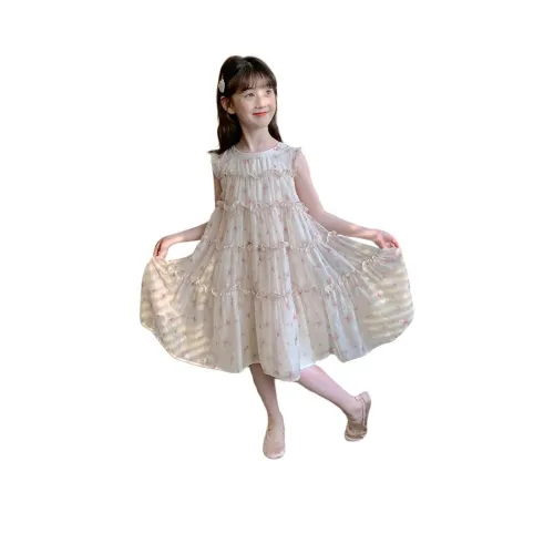 KAERFEITE Светло-розовые Платья для школьниц