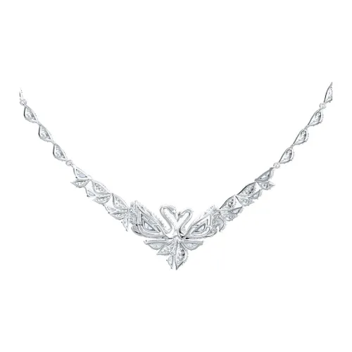 Swarovski Dancing Swan Кристальные ожерелья Женские