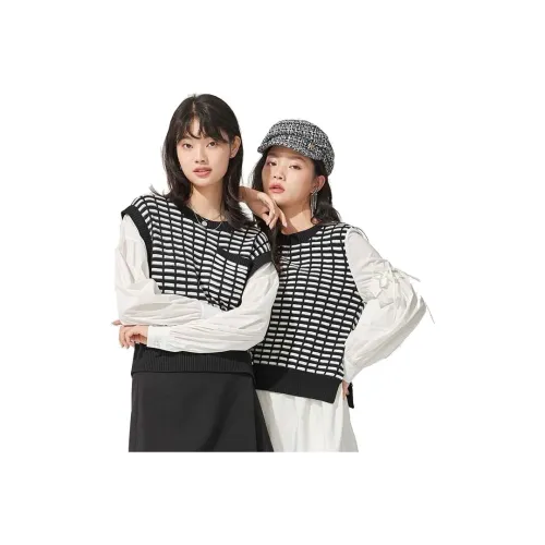 EICHITOO Свитер Женский Черный Акцент