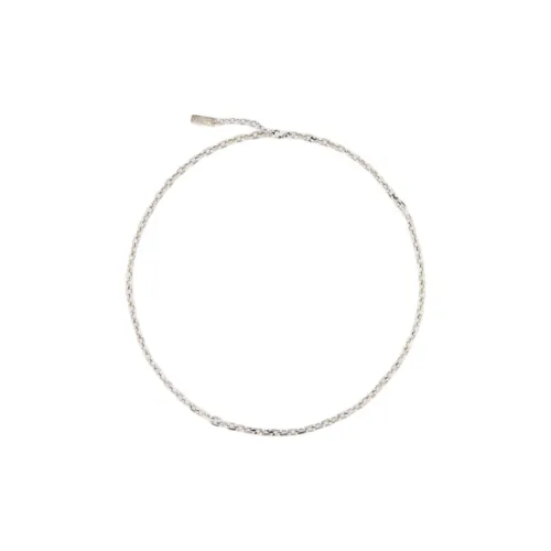 SAINT LAURENT Браслеты из латани Мужской Серебряный